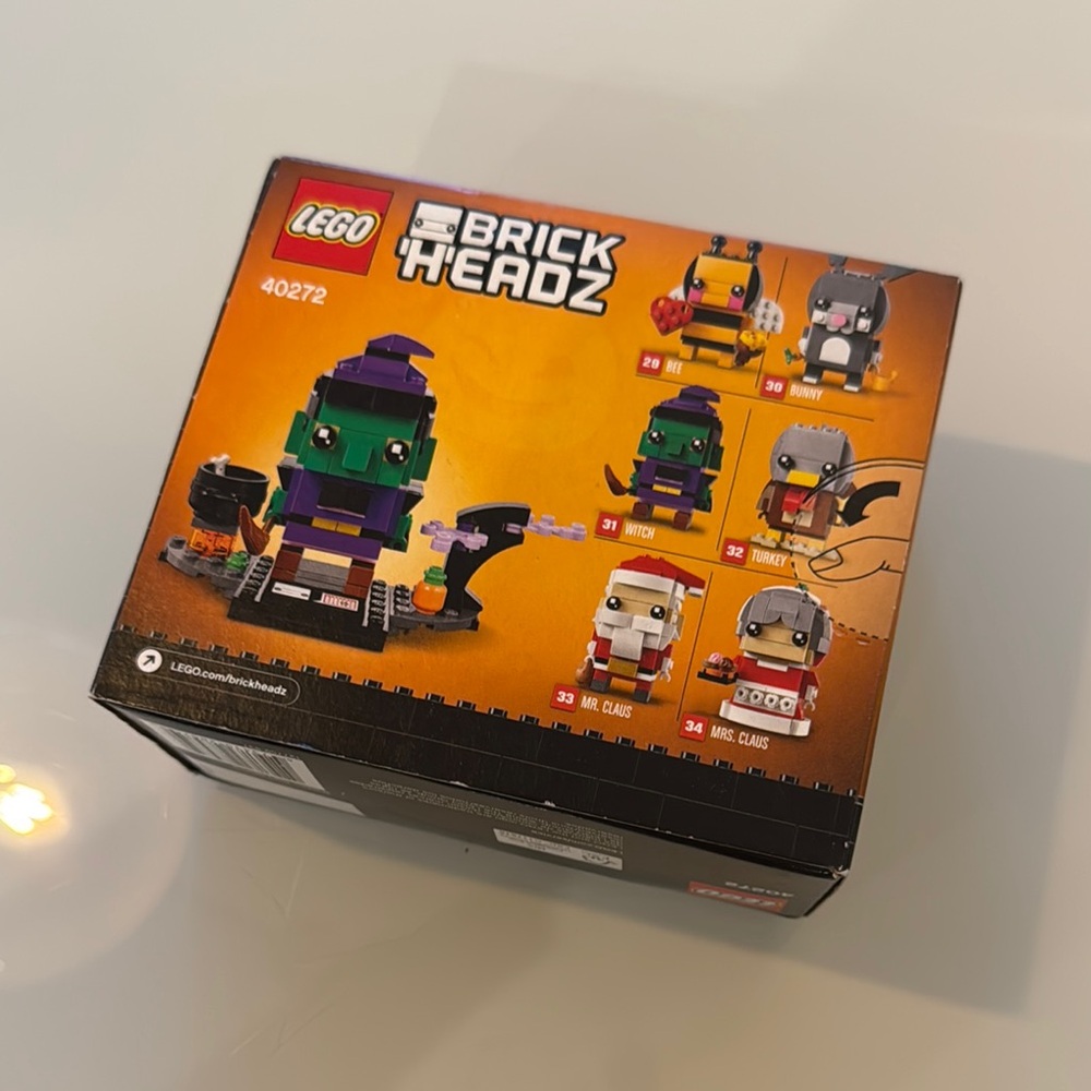 LEGO BrickHeadz Halloween Witch Set with Green and Purple